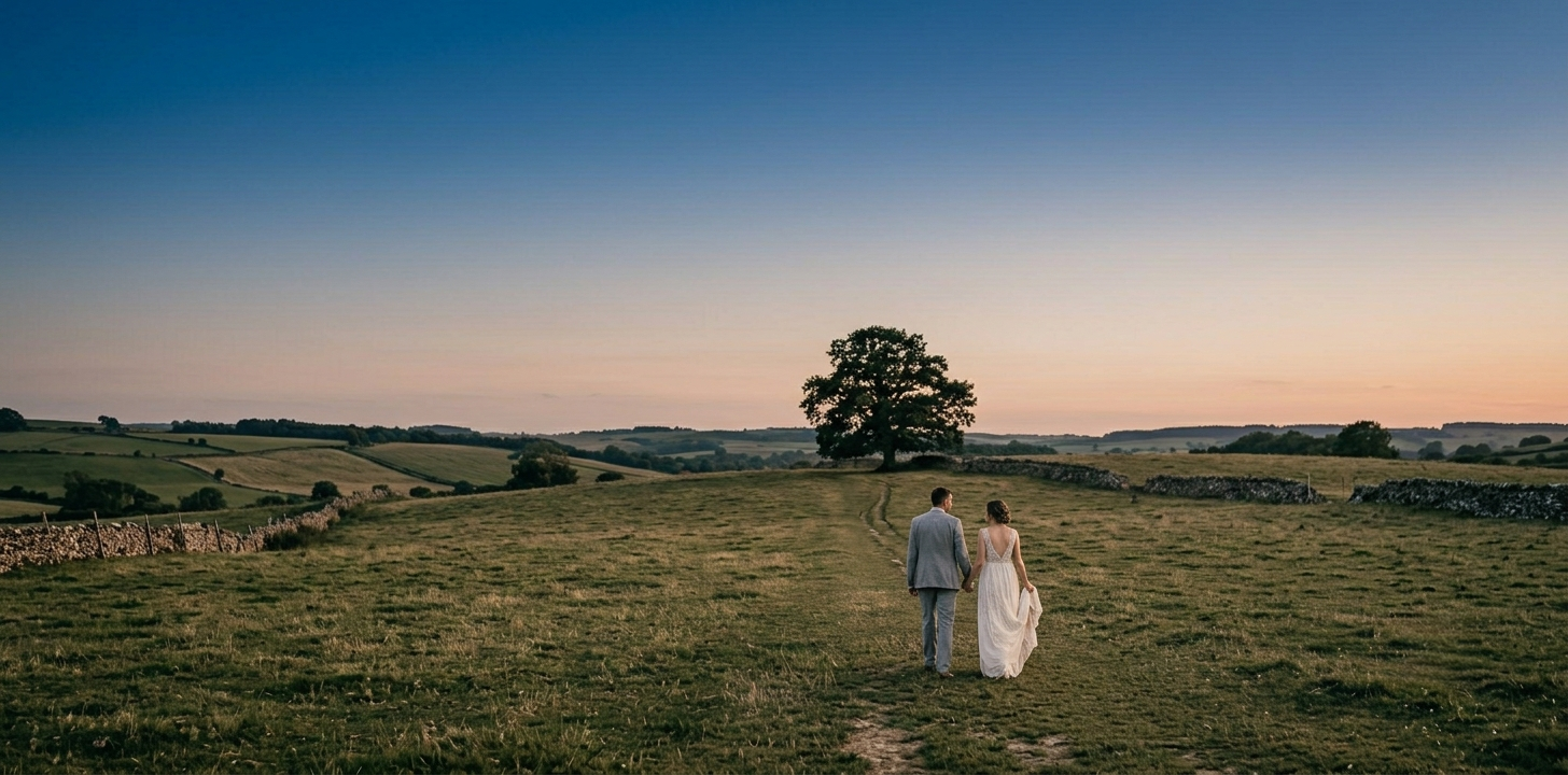photo couple mariage le monde qui brille campagne cotentin