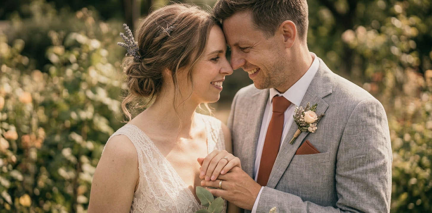 photo couple mariage valognes le monde qui brille