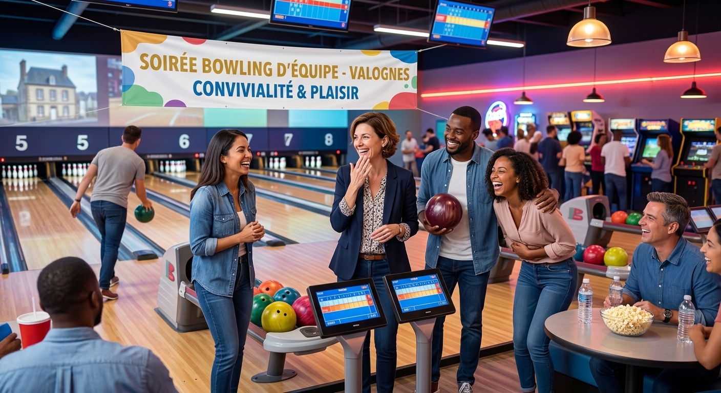 photo entreprise cherbourg team building le monde qui brille