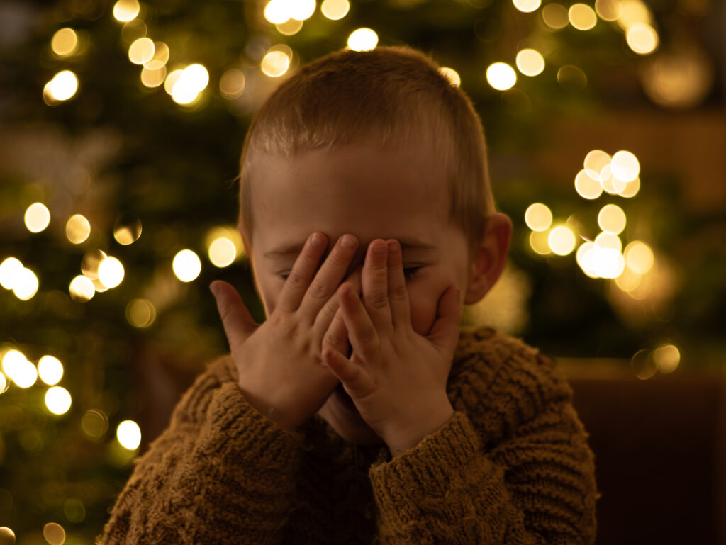 séance photo portrait famille noël le monde qui brille valognes