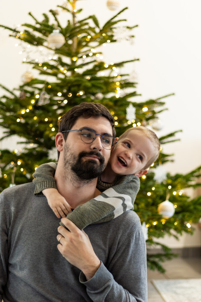 séance photo famille noël valognes le monde qui brille